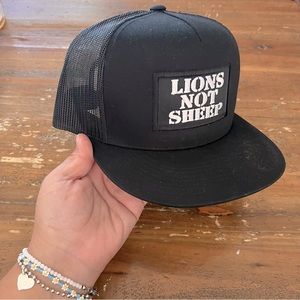 Lions Not Sheep Trucker Hat
